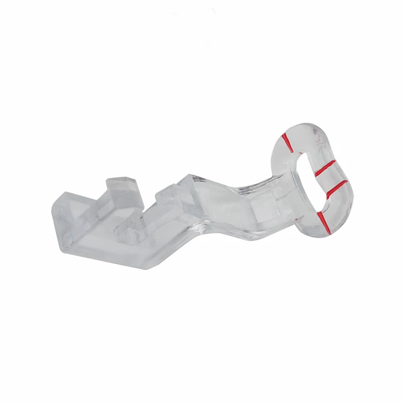 1Pcs Free DIY Sewing Embroidery Presser Foot for Sewing Machine Clear Plastic Closed Loop Home Sewing Machine Accessories
1Pcs Free DIY Sewing Embroidery Presser Foot for Sewing Machine Clear Plastic Closed Loop Home Sewing Machine Accessories
