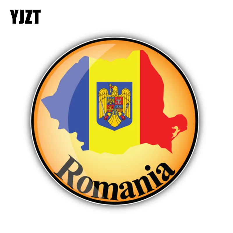 YJZT 12.3CM*12.3CM Car Accessories Creative Romania Flag Map Decal Car Sticker 6-1322
YJZT 12.3CM*12.3CM Car Accessories Creative Romania Flag Map Decal Car Sticker 6-1322