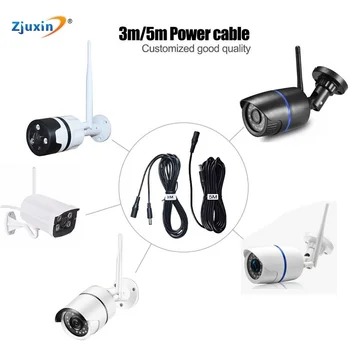 Zjuxin 3M/5M/10M Extension Power Cable for IP wifi Cam 10ft 16ft 32ft Extension Cable for 12v 2v Power Supply AC/DC Adapter
Zjuxin 3M/5M/10M Extension Power Cable for IP wifi Cam 10ft 16ft 32ft Extension Cable for 12v 2v Power Supply AC/DC Adapter