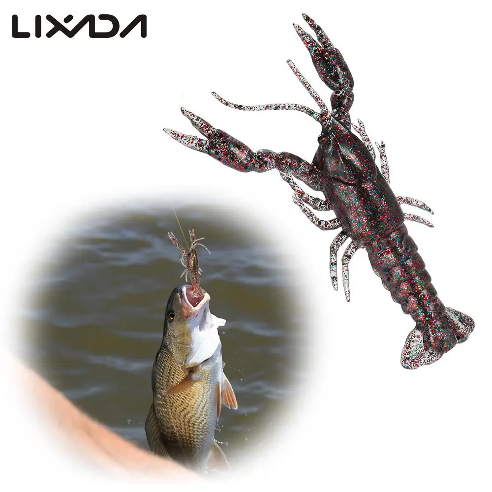 Lixada Fishing Lure 12cm/19g Ocean Soft Crawfish Shrimp Lobster Swimbait Claw Bait Artificial Lure Bait Fishing Tackle Pesca
Lixada Fishing Lure 12cm/19g Ocean Soft Crawfish Shrimp Lobster Swimbait Claw Bait Artificial Lure Bait Fishing Tackle Pesca