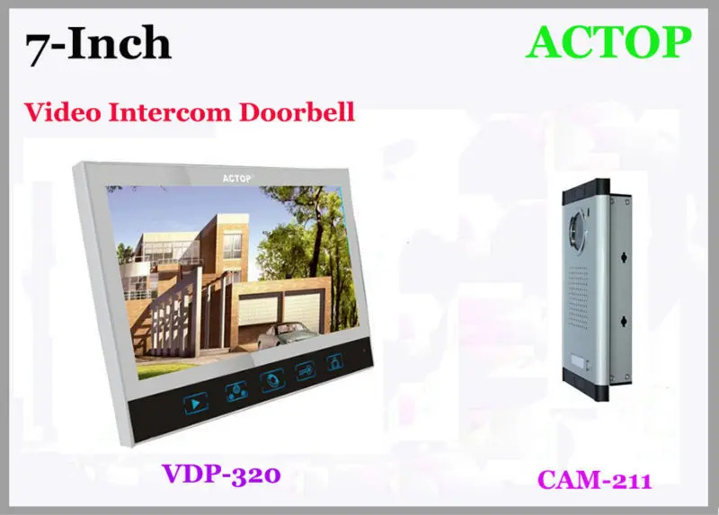 VDP-313+CAM-211 Straight -Click wired villa 7-inch color video intercom doorbell intelligent visual music doorphone
VDP-313+CAM-211 Straight -Click wired villa 7-inch color video intercom doorbell intelligent visual music doorphone