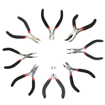Carbon Steel Jewelry Pliers, Needle Nose Pliers, Wire Cutters Bent Nose Plier ,Flat Nose Pliers for jewelry making tools F60
Carbon Steel Jewelry Pliers, Needle Nose Pliers, Wire Cutters Bent Nose Plier ,Flat Nose Pliers for jewelry making tools F60
