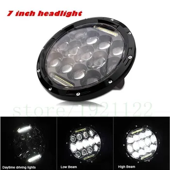2 PCS Black 7" Round H4 Hi/Low Beam Headlamp With DRL 7 Inch Round Led Headlight for Wrangler JK Harley Off Road Light
2 PCS Black 7" Round H4 Hi/Low Beam Headlamp With DRL 7 Inch Round Led Headlight for Wrangler JK Harley Off Road Light
