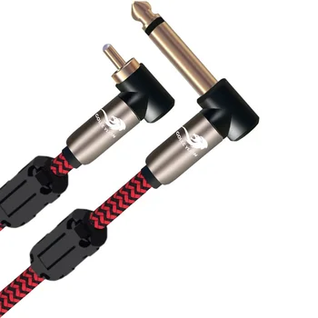 1/4" Mono Jack 6.35mm Male to RCA Male Audio Cable For Amplifier Speaker Guitar Mixing Console Mixer Line 1m 2m 3m 5m
1/4" Mono Jack 6.35mm Male to RCA Male Audio Cable For Amplifier Speaker Guitar Mixing Console Mixer Line 1m 2m 3m 5m