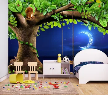 Custom Ang Size 3D Wallpape Forest Quiet Children's Room TV Background Wall Painting Wallpaper
Custom Ang Size 3D Wallpape Forest Quiet Children's Room TV Background Wall Painting Wallpaper