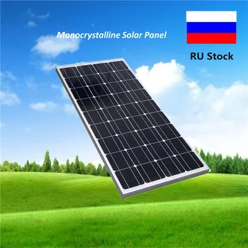 100 Watt Solar Panel Monocrystalline Bundle Kit 100W Solar Panel Plate Off Grid 12V RV Boat Home
100 Watt Solar Panel Monocrystalline Bundle Kit 100W Solar Panel Plate Off Grid 12V RV Boat Home