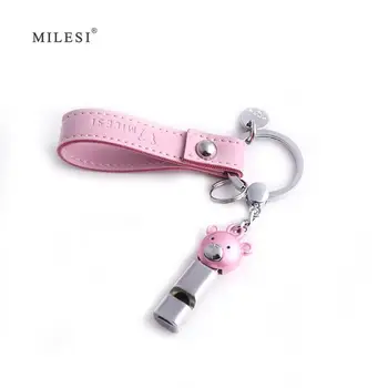 Milesi Car Keychain PU Leather Key Holder Women Whistle Shape Keyring Charm Key Chain Bear Presents For Girl Friend K0258
Milesi Car Keychain PU Leather Key Holder Women Whistle Shape Keyring Charm Key Chain Bear Presents For Girl Friend K0258