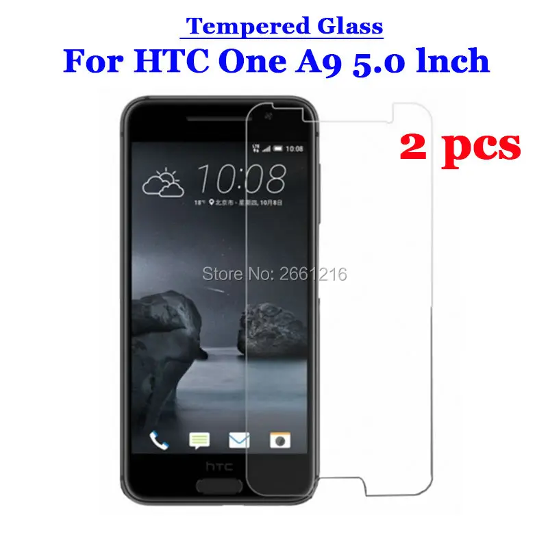2 Pcs/Lot For HTC A9 Tempered Glass 9H 2.5D Premium Screen Protector Film For HTC One A9 5.0"
2 Pcs/Lot For HTC A9 Tempered Glass 9H 2.5D Premium Screen Protector Film For HTC One A9 5.0"