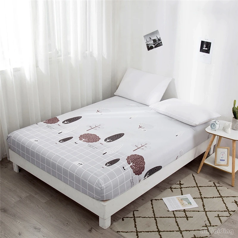 Nordic Cartoon Forest Series Fitted Sheet 1pc Polyester Mattress Cover Children Bed Sheet with Elastic Band Twin Full Queen Size
Nordic Cartoon Forest Series Fitted Sheet 1pc Polyester Mattress Cover Children Bed Sheet with Elastic Band Twin Full Queen Size