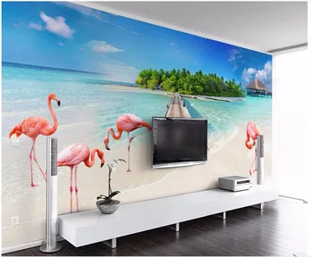 3d wall cloth silk custom photo mural Modern simple seascape beach scenery flamingo background home improvement 3d print fabric
3d wall cloth silk custom photo mural Modern simple seascape beach scenery flamingo background home improvement 3d print fabric