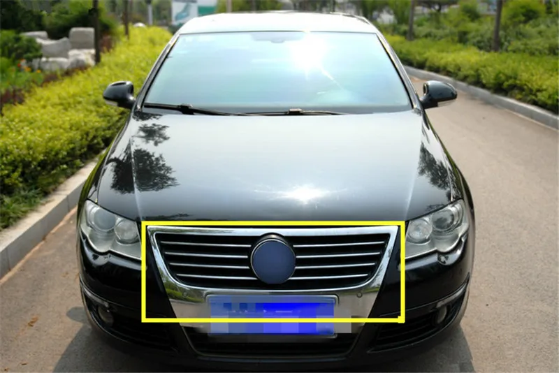 ABS Original uthentic car Front Grille Around Trim Racing Grills Trim for Volkswagen Passat B6 2006-2012 Car styling
ABS Original uthentic car Front Grille Around Trim Racing Grills Trim for Volkswagen Passat B6 2006-2012 Car styling