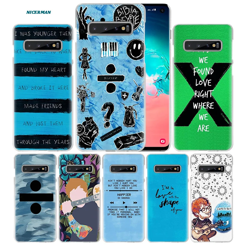 Ed Sheeran Case for Samsung Galaxy S10 5G S10e S9 S8 M40 M30 M20 M10 J4 J6 Plus J8 2018 Note 8 9 Hard PC Fundas Capa Phone Cover
Ed Sheeran Case for Samsung Galaxy S10 5G S10e S9 S8 M40 M30 M20 M10 J4 J6 Plus J8 2018 Note 8 9 Hard PC Fundas Capa Phone Cover