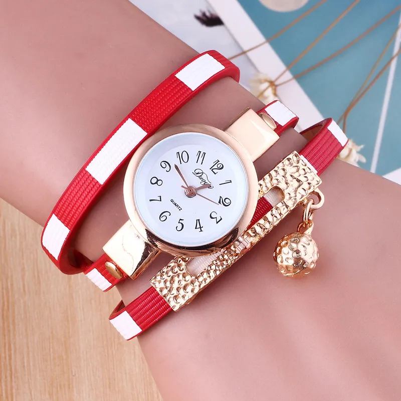 New Fashion Girls Small Bells Bracelet Watches Multicolor Leather Quartz Watch Women Bracelet Watch Relogio Feminino Reloj Mujer
New Fashion Girls Small Bells Bracelet Watches Multicolor Leather Quartz Watch Women Bracelet Watch Relogio Feminino Reloj Mujer