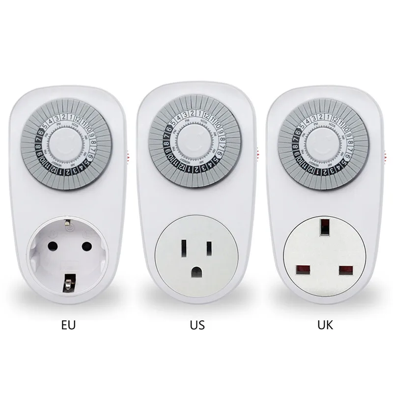 1pc timer switch socket 24-hour programmable mechanical power socket program timer switch Relay Set Time
1pc timer switch socket 24-hour programmable mechanical power socket program timer switch Relay Set Time