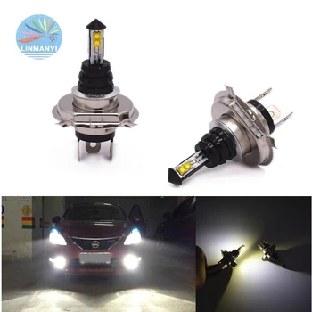 2pcs 6000K High Power Super Bright H4 40W 4-LED Fog Lamps Driving lights DC 12V Daylight far and near light bulb
2pcs 6000K High Power Super Bright H4 40W 4-LED Fog Lamps Driving lights DC 12V Daylight far and near light bulb