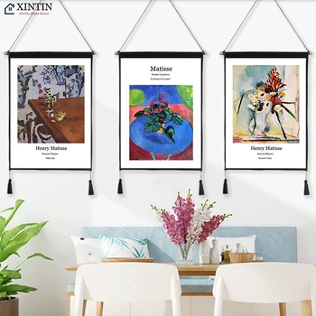 Purple Cyclamen Vase Henry Matisse Fauvism Hanging Cloth Cotton Line Art Paintings Poster Home Decor Wall Hanging Tapestry Gift
Purple Cyclamen Vase Henry Matisse Fauvism Hanging Cloth Cotton Line Art Paintings Poster Home Decor Wall Hanging Tapestry Gift