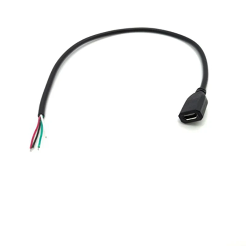 100 шт. Micro USB 2,0 A Разъем мама Интерфейс Android 4 Pin 2 Pin 4 провода зарядный кабель соединитель DIY около 30 см
100 шт. Micro USB 2,0 A Разъем мама Интерфейс Android 4 Pin 2 Pin 4 провода зарядный кабель соединитель DIY около 30 см