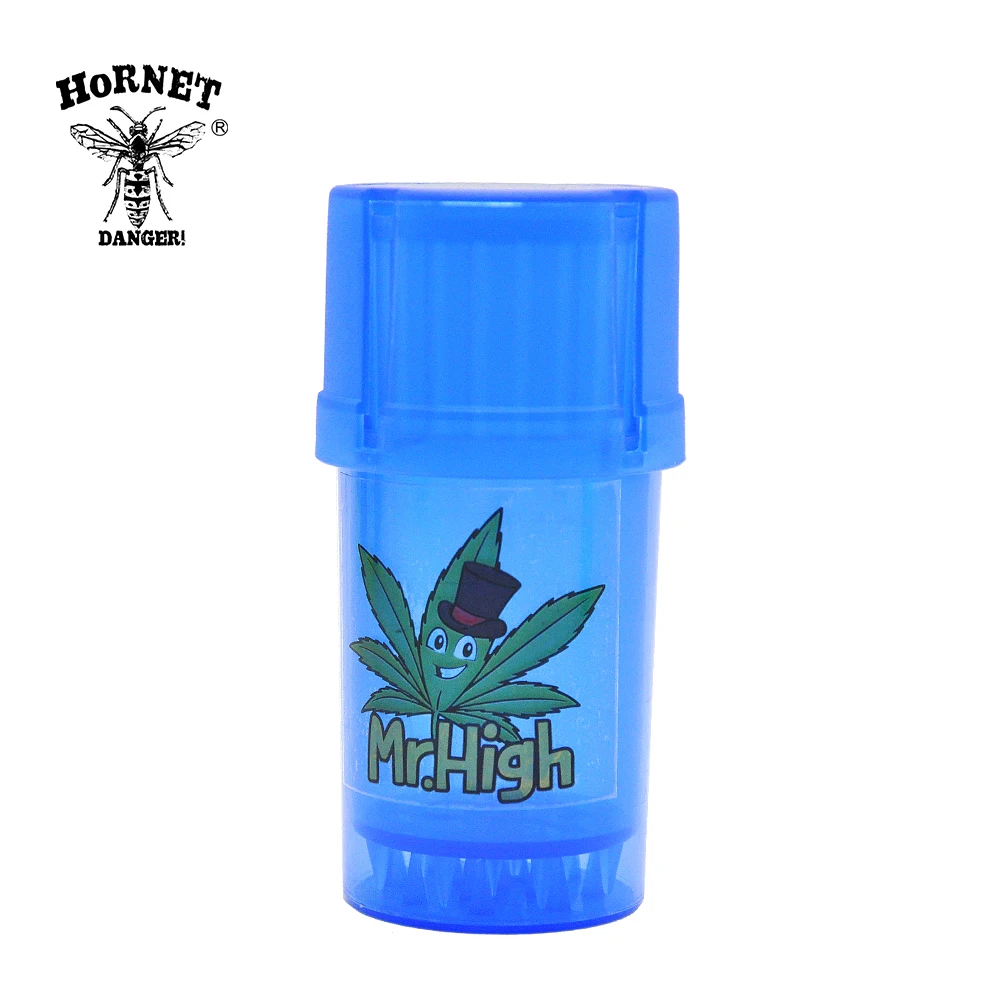 HORNET Plastic 3 Layers Herb Grinder Tobacco Smoking Grinder 40mm Smoke Crusher With Tobacco Storage Case
HORNET Plastic 3 Layers Herb Grinder Tobacco Smoking Grinder 40mm Smoke Crusher With Tobacco Storage Case