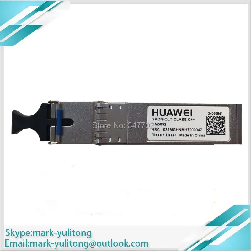 Original Hua wei GPON OLT Class C+ C++ SFP Modules, Single SC Port-For MA5680T MA5683T GPBD GPFD
Original Hua wei GPON OLT Class C+ C++ SFP Modules, Single SC Port-For MA5680T MA5683T GPBD GPFD