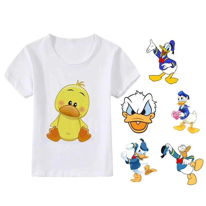 Cute and funny Donald Duck Cartoon patterns Modal Summer Kidswear, Boy/girl Summer T-shirt Short Sleeve White Kid Clothes
Cute and funny Donald Duck Cartoon patterns Modal Summer Kidswear, Boy/girl Summer T-shirt Short Sleeve White Kid Clothes