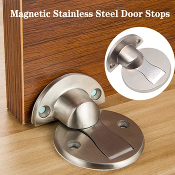 Magnet Door Stops Stainless Steel Door Stopper Magnetic Door Holder Toilet Glass Door Hidden Doorstop Furniture Hardware
Magnet Door Stops Stainless Steel Door Stopper Magnetic Door Holder Toilet Glass Door Hidden Doorstop Furniture Hardware