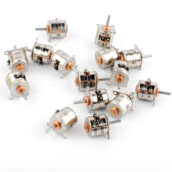 15pcs 6V dia 10mm micro 2 phase 4 wire stepper motor 18 degress mini stepping motor
15pcs 6V dia 10mm micro 2 phase 4 wire stepper motor 18 degress mini stepping motor