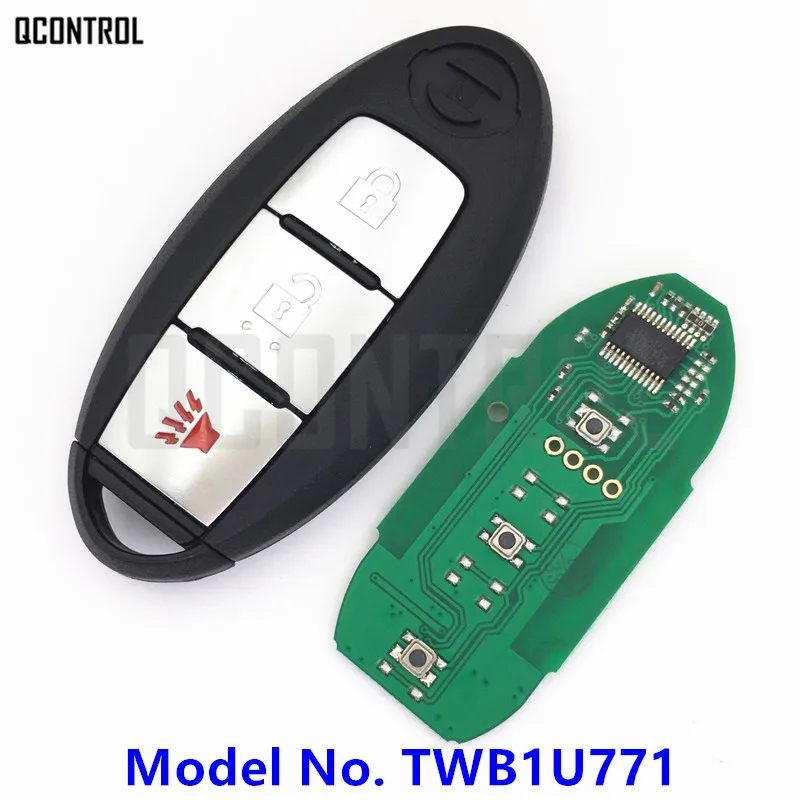 QCONTROL Remote Smart Car Key Suit for NISSAN March Sunny Tiida Livina Sylphy 315MHz ID46 Chip
QCONTROL Remote Smart Car Key Suit for NISSAN March Sunny Tiida Livina Sylphy 315MHz ID46 Chip