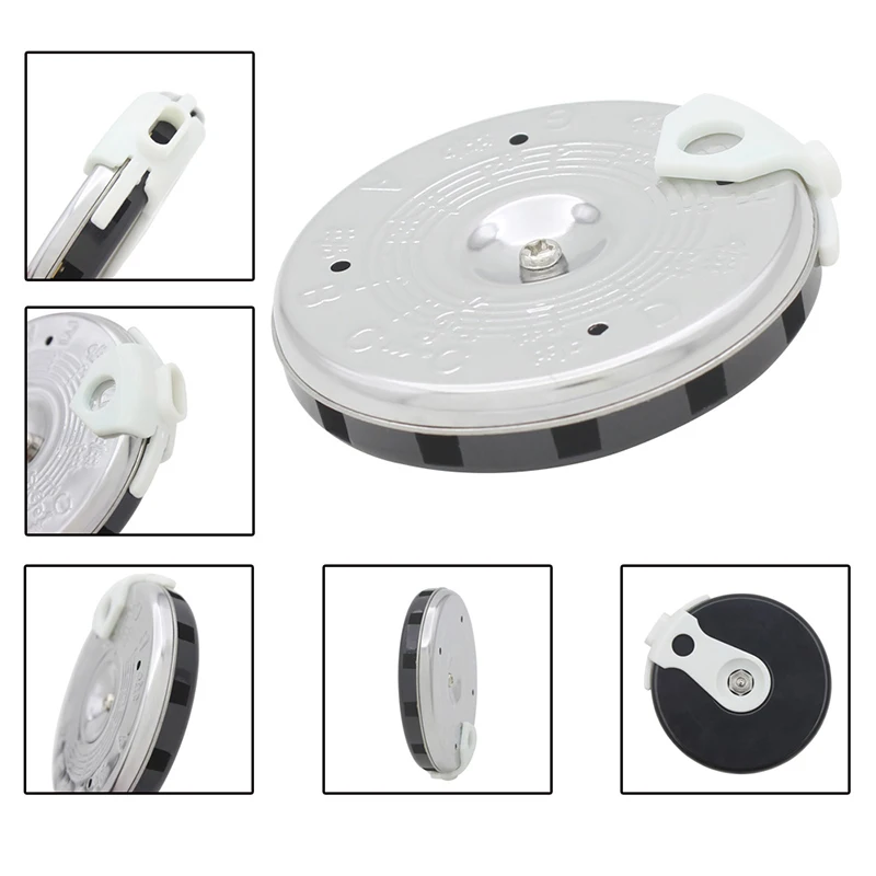 High quality Round 13 Tone Pitch Pipe Pitchpipe Tuner Tuning Violin Guitar C-C/F-F Universal Free Shipping
High quality Round 13 Tone Pitch Pipe Pitchpipe Tuner Tuning Violin Guitar C-C/F-F Universal Free Shipping