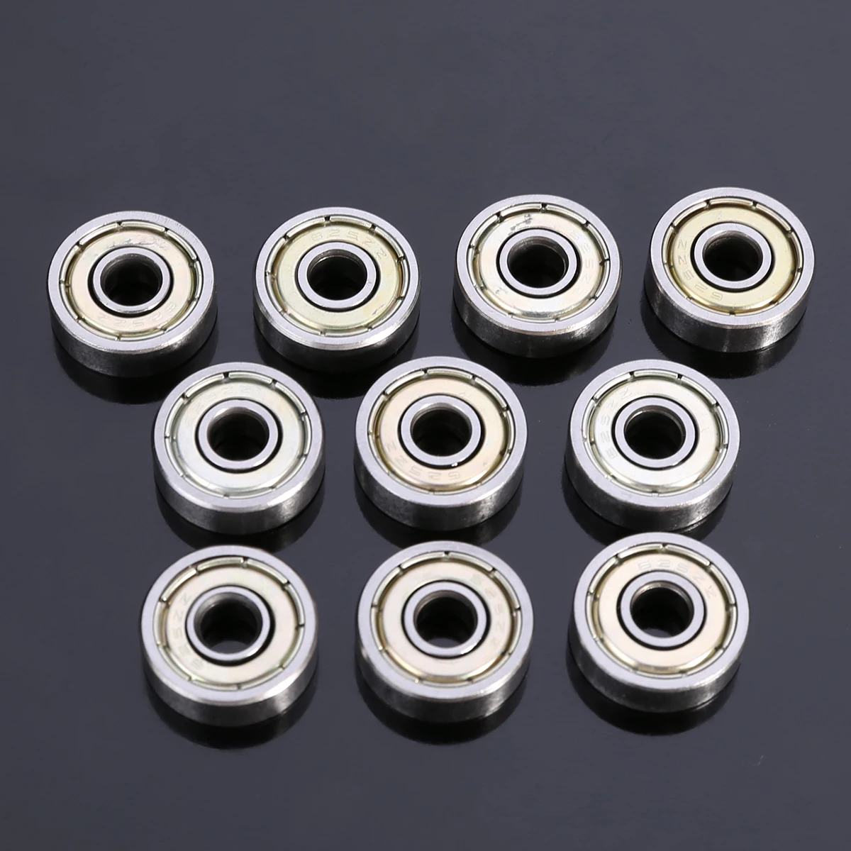 10pcs New Small Wear 625ZZ Ball Bearings Mayitr Carbon Steel Single Row Miniature Deep Groove Radial Ball Bearing 5*16*5mm