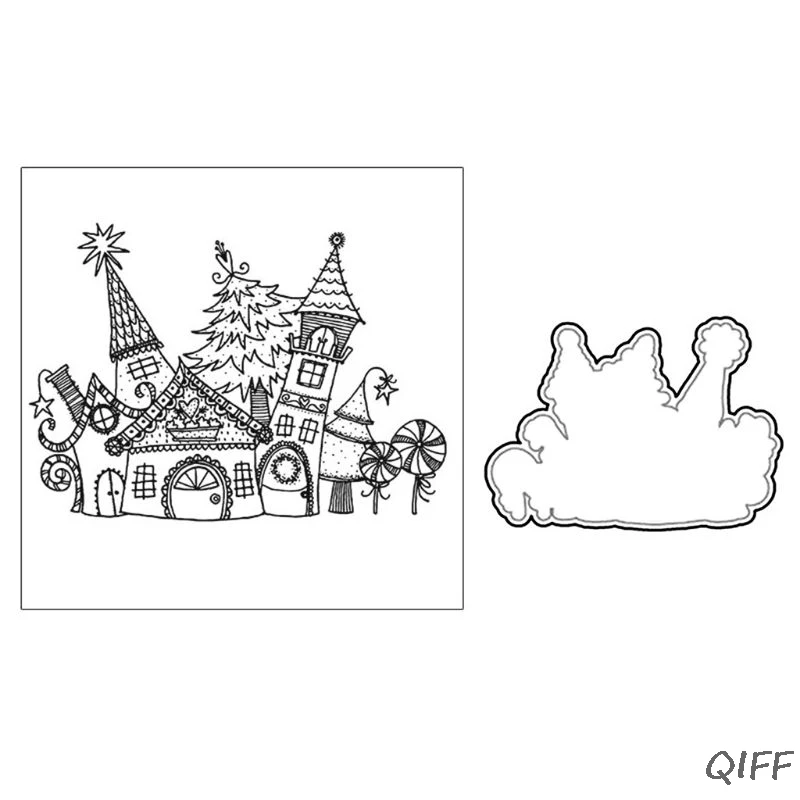 Castle Metal DIY Cutting Dies Stencil DIY Scrapbooking Embossing Paper Card Decor
Castle Metal DIY Cutting Dies Stencil DIY Scrapbooking Embossing Paper Card Decor