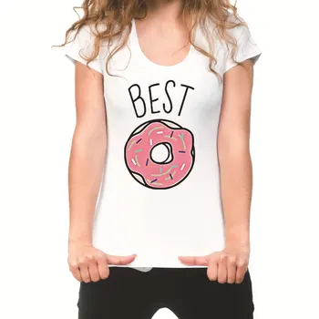 Donut Coffer Best Friends Print T Shirt Women Short Sleeve O Neck Loose Tshirt 2020 Summer Women Tee Shirt Tops Camisetas Mujer
Donut Coffer Best Friends Print T Shirt Women Short Sleeve O Neck Loose Tshirt 2020 Summer Women Tee Shirt Tops Camisetas Mujer