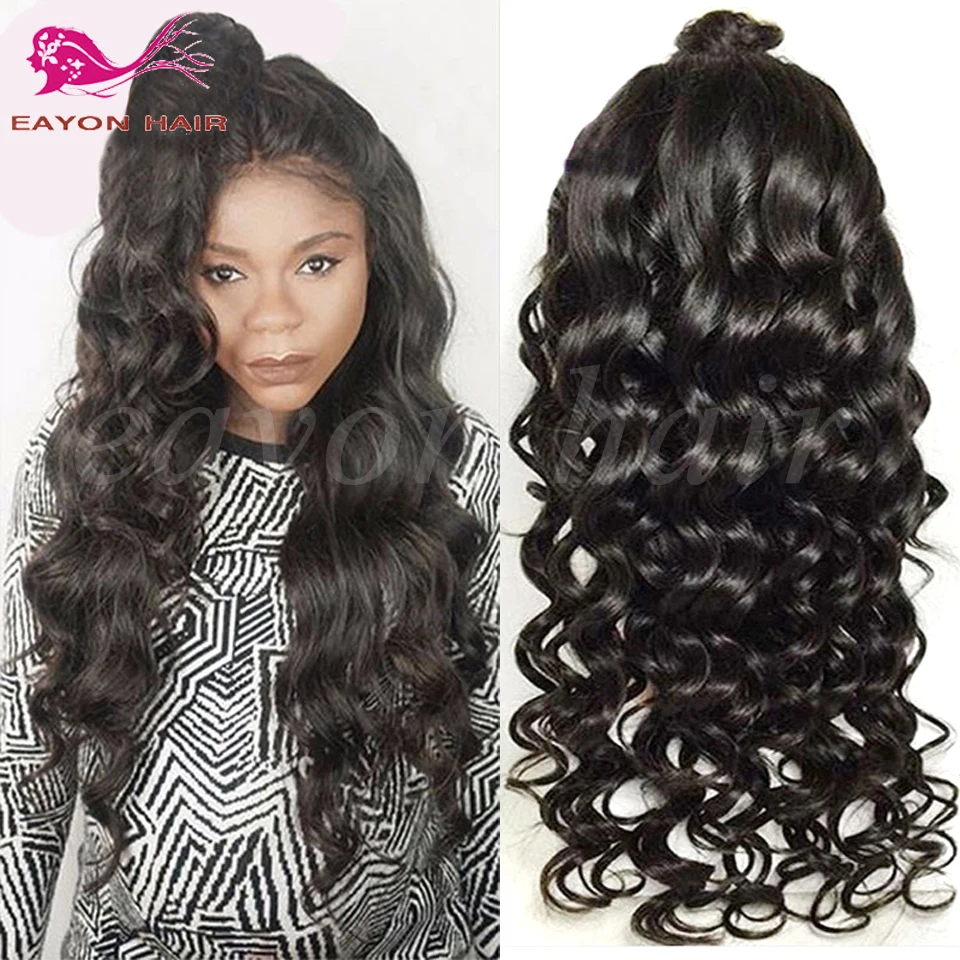 Curly Lace Front Wigs For Black Women Heat Resistant Synthetic Lace Front Wig With Baby Hair Long Black Glueless Synthetic Wigs 
Curly Lace Front Wigs For Black Women Heat Resistant Synthetic Lace Front Wig With Baby Hair Long Black Glueless Synthetic Wigs
