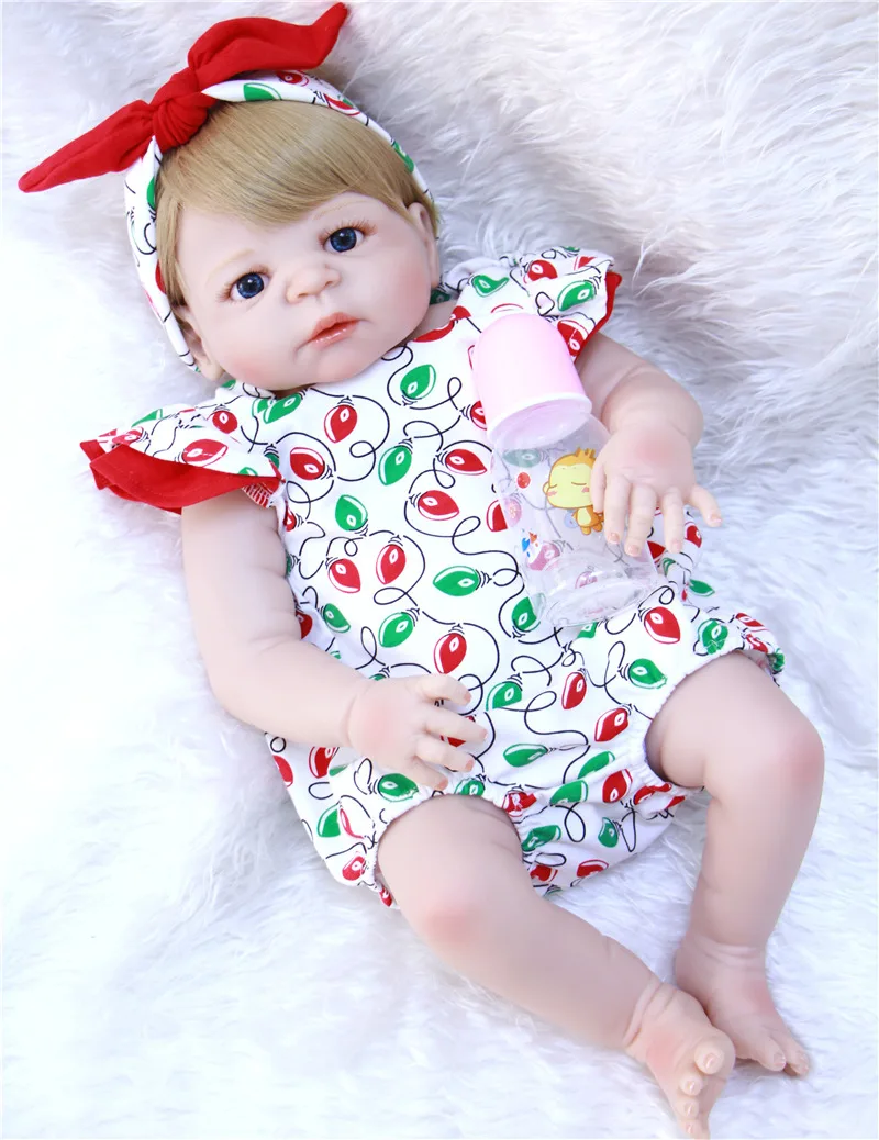 Touch soft Handmade Silicone vinyl adorable Lifelike charming toddler Baby Bonecas girl bebe doll reborn menina de silicone 55cm
Touch soft Handmade Silicone vinyl adorable Lifelike charming toddler Baby Bonecas girl bebe doll reborn menina de silicone 55cm