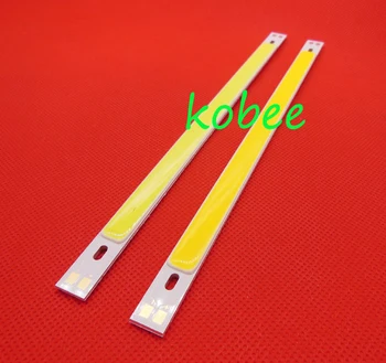 200*10mm COB LED Strip 10W high CRI 9-11V COB bar 15W super bright COB diode strip for DIY lighting project 10pcs/lot 
200*10mm COB LED Strip 10W high CRI 9-11V COB bar 15W super bright COB diode strip for DIY lighting project 10pcs/lot