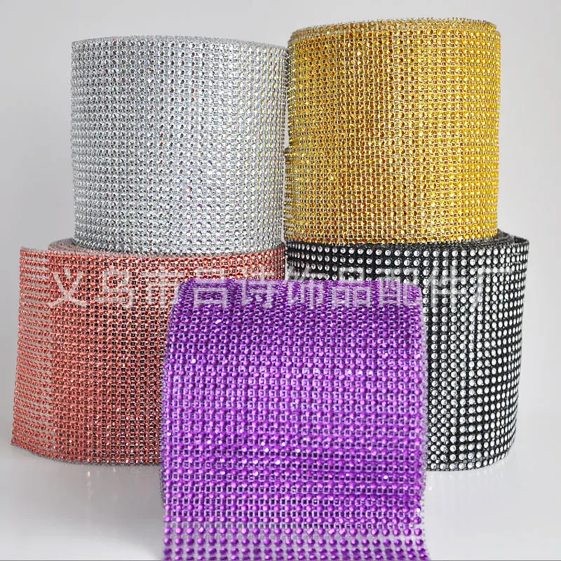 High Quality 1 Yard Length Sparkling Diamond Mesh Wrap Crystal Rhinestone Ribbon Cake Accessories Wedding Party Home Decoration
High Quality 1 Yard Length Sparkling Diamond Mesh Wrap Crystal Rhinestone Ribbon Cake Accessories Wedding Party Home Decoration