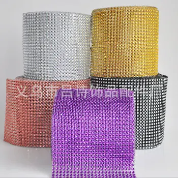High Quality 1 Yard Length Sparkling Diamond Mesh Wrap Crystal Rhinestone Ribbon Cake Accessories Wedding Party Home Decoration
High Quality 1 Yard Length Sparkling Diamond Mesh Wrap Crystal Rhinestone Ribbon Cake Accessories Wedding Party Home Decoration