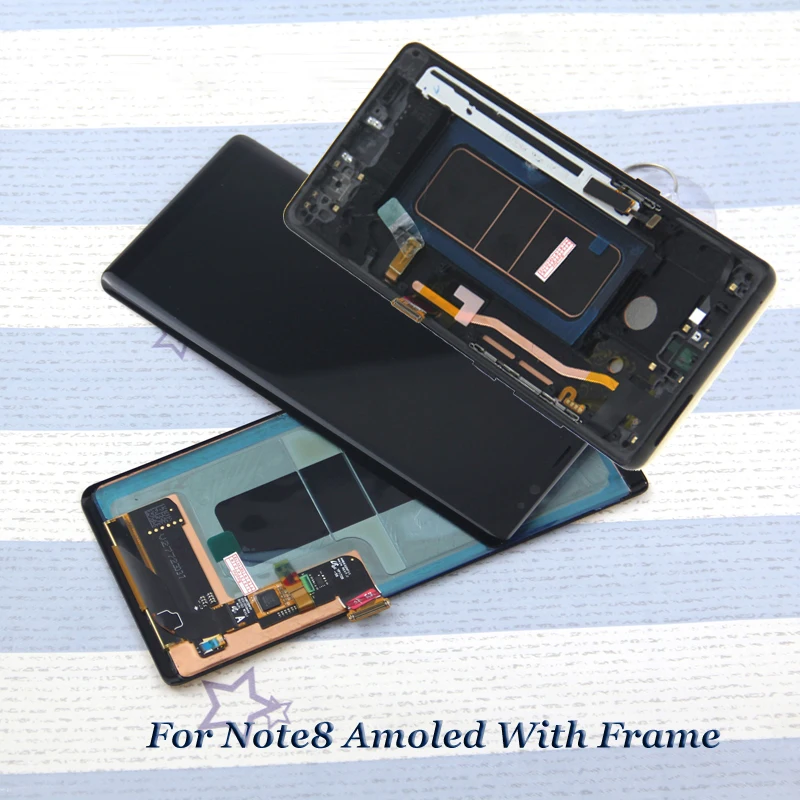 100% Tested For SAMSUNG GALAXY Note 8 LCD Note8 Display Touch Screen Digitizer Assembly Replacement For SAMSUNG Note 8 LCD
100% Tested For SAMSUNG GALAXY Note 8 LCD Note8 Display Touch Screen Digitizer Assembly Replacement For SAMSUNG Note 8 LCD