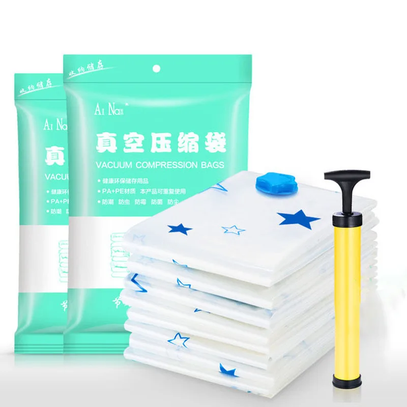 11pcs/set Vacuum Clothes Storage Bags Transparent Foldable Compressed Bag Wardrobe Organizer Space Saving Quilt Seal Holder
11pcs/set Vacuum Clothes Storage Bags Transparent Foldable Compressed Bag Wardrobe Organizer Space Saving Quilt Seal Holder