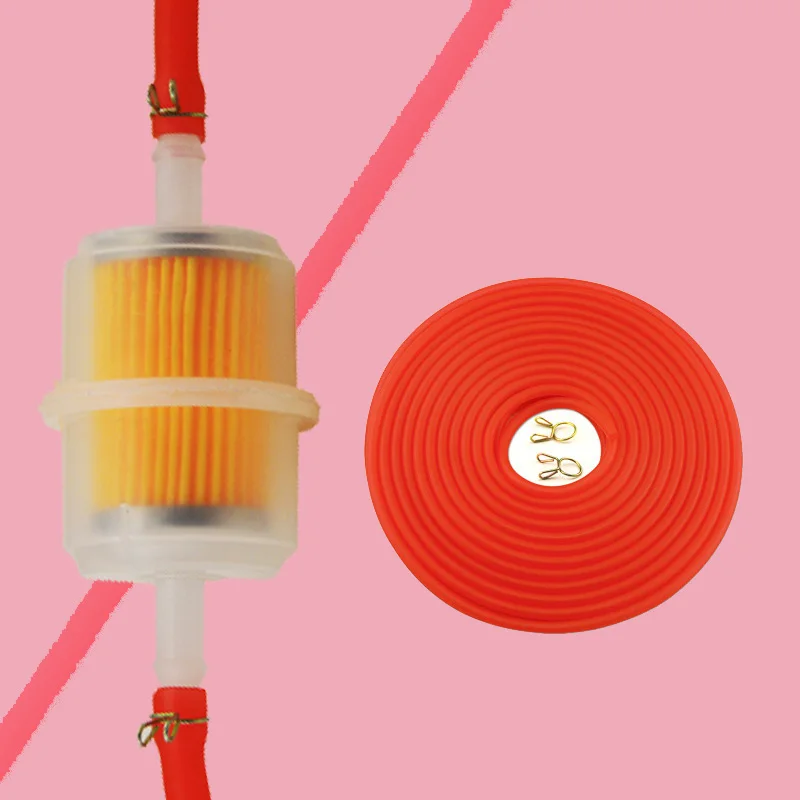 1m Red 4.5mm Motorcycle Petrol Fuel Hose Gas Oil Tube Line Pipe And 8mm Oil Filter Gas Gasoline Fuel Filter for ATV Dirt Bike
1m Red 4.5mm Motorcycle Petrol Fuel Hose Gas Oil Tube Line Pipe And 8mm Oil Filter Gas Gasoline Fuel Filter for ATV Dirt Bike