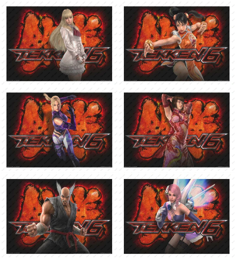 Tekken Game Poster Retro Poster Decorative paintings MishimaKazuya Lee Chaolan Kraft Poster Wall stickers
Tekken Game Poster Retro Poster Decorative paintings MishimaKazuya Lee Chaolan Kraft Poster Wall stickers