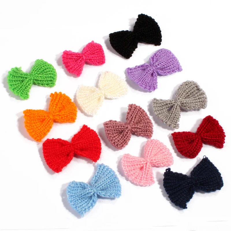 30PCS Mini Knitting Cute Wool Flower Hair Bows for Hair Accessories Newborn Handmade Woolen Yarn Candy Bows for Women Clothing
30PCS Mini Knitting Cute Wool Flower Hair Bows for Hair Accessories Newborn Handmade Woolen Yarn Candy Bows for Women Clothing