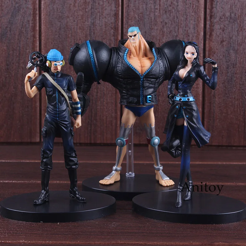 One Piece Film Gold Robin Usopp Franky One Piece Action Figure PVC Anime Figure Collectible Model Boys Toys Gift 3pcs/set
One Piece Film Gold Robin Usopp Franky One Piece Action Figure PVC Anime Figure Collectible Model Boys Toys Gift 3pcs/set