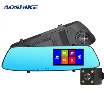 AOSHIKE 4.3 Inch Driving Recorder Car Rearview Mirror Recorder Full HD 1080P Dual RecordingTouch Display Car DVR Vehicle Camera
AOSHIKE 4.3 Inch Driving Recorder Car Rearview Mirror Recorder Full HD 1080P Dual RecordingTouch Display Car DVR Vehicle Camera