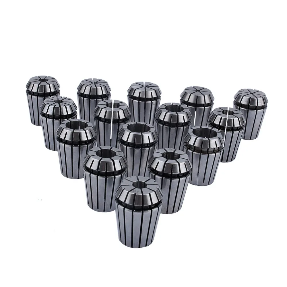 Hot 15Pcs ER25 Accuracy Spring Collet Chuck 2mm-16mm Collet Chuck For CNC Milling Cutter Lathe Tool Spindle Motor Machine
Hot 15Pcs ER25 Accuracy Spring Collet Chuck 2mm-16mm Collet Chuck For CNC Milling Cutter Lathe Tool Spindle Motor Machine