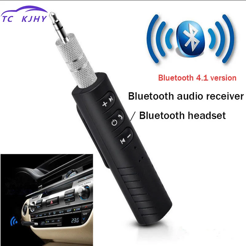 Bluetooth Aux Audio Receiver Bluetooth Transmitter Universal 3.5mm Jack Handsfree Auto Bluetooth Car Kit Music Earphone Adapter
Bluetooth Aux Audio Receiver Bluetooth Transmitter Universal 3.5mm Jack Handsfree Auto Bluetooth Car Kit Music Earphone Adapter