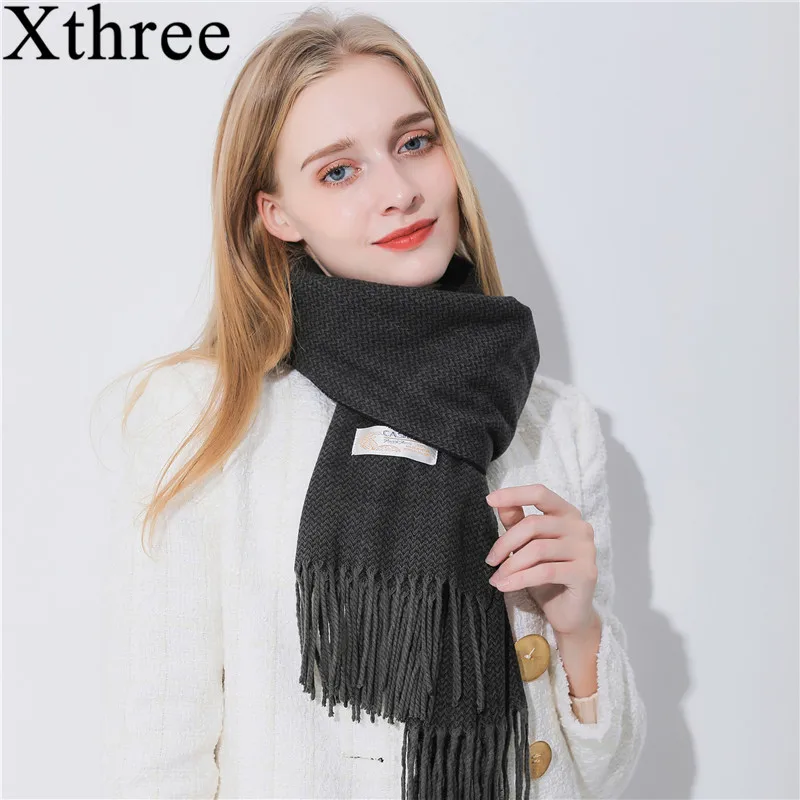 Xthree 180* 75 Women's Scarf For Women Shawls Scarves for Women Luxury Scarf Winter Brand Soft Cashmere Scarf stripe lady
Xthree 180* 75 Women's Scarf For Women Shawls Scarves for Women Luxury Scarf Winter Brand Soft Cashmere Scarf stripe lady