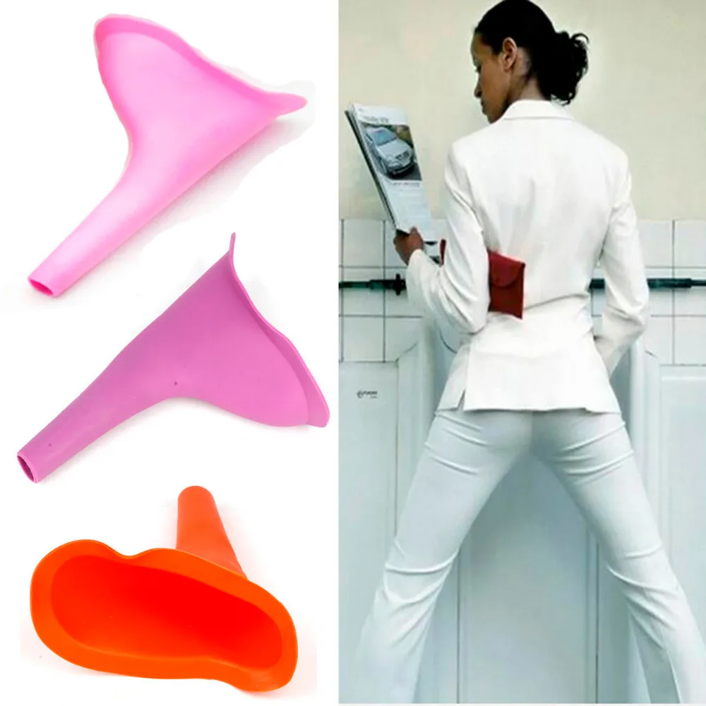 Women Girls Urinal Soft Silicone Urination Device Travel Outdoor Camping Stand Up Pee Girl Urine Toilet Parts Urinals Fixture
Women Girls Urinal Soft Silicone Urination Device Travel Outdoor Camping Stand Up Pee Girl Urine Toilet Parts Urinals Fixture