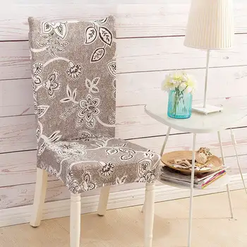 1 Pcs Elegant Spandex Chair Cover Kitchen Dining Room Elastic Stretch Seat Covers Slipcover 10 Colors Seat Case housse de chaise
1 Pcs Elegant Spandex Chair Cover Kitchen Dining Room Elastic Stretch Seat Covers Slipcover 10 Colors Seat Case housse de chaise