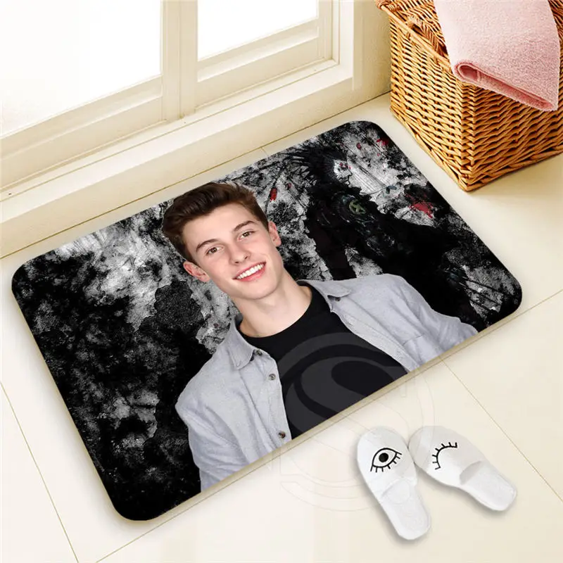 Creative Custom Shawn Mendes Doormat Home Decor 100% Polyester Pattern Door mat Floor Mat foot pad SQ00722-@H0656
Creative Custom Shawn Mendes Doormat Home Decor 100% Polyester Pattern Door mat Floor Mat foot pad SQ00722-@H0656
