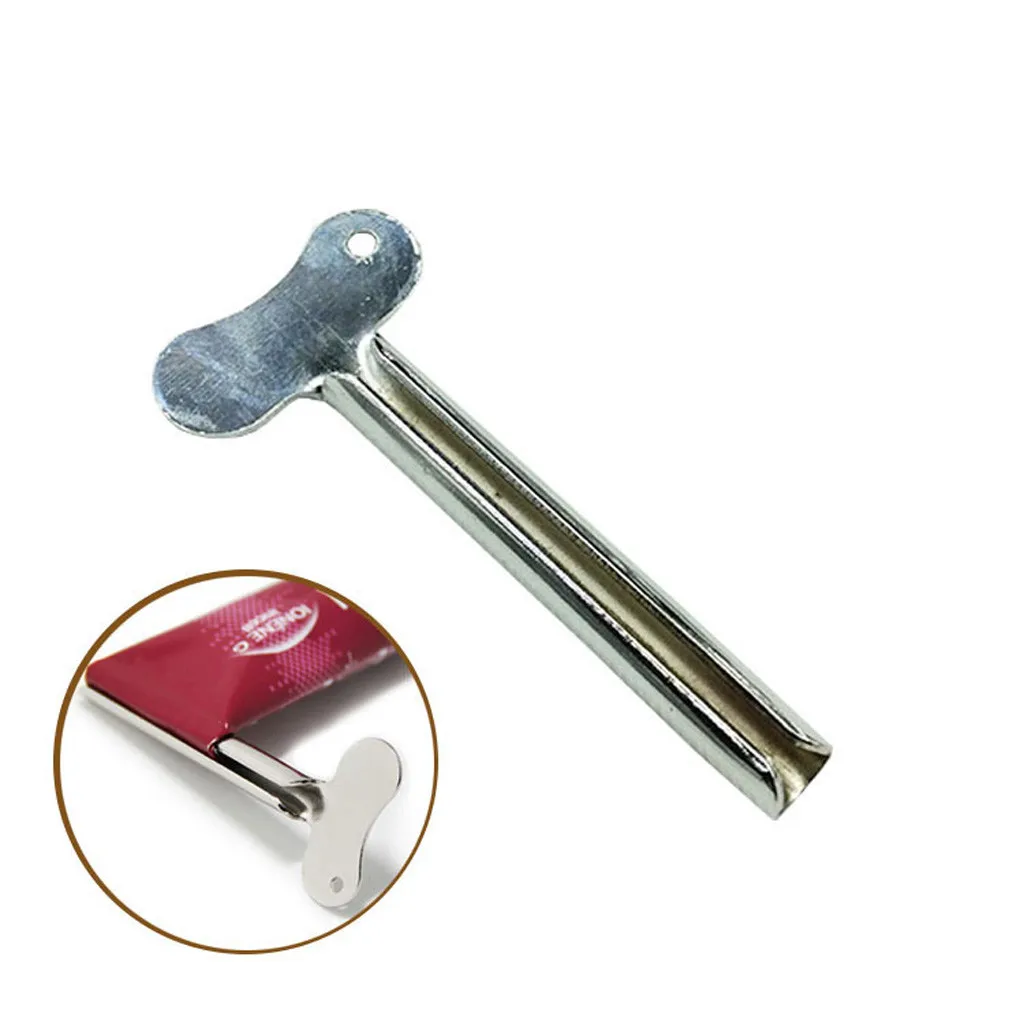Metal Toothpaste Squeezers Tube Wringer Bathroom Accessories U Key Shape Toothpaste Cosmetic Paint Squeeze Extruder
Metal Toothpaste Squeezers Tube Wringer Bathroom Accessories U Key Shape Toothpaste Cosmetic Paint Squeeze Extruder